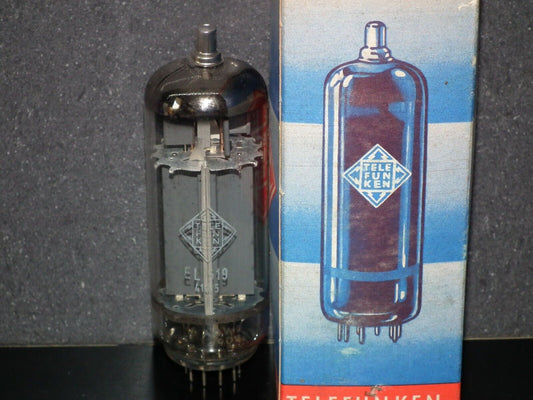 EL519 6KG6 Telefunken Philips Triple Mica NOS NIB One Piece STRONG 240mA