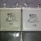 Two vintage Unitra PIO capacitors 4uF 300V 4mfd tube audio Glass End Seal 1981