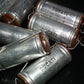 Two NOS vintage PIO capacitors 1 uF / 500V Ducati Italy Paper In Oil