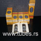 Philips E80CC 6085 Platinum Matched pair (Rare D Getter, PINCHED WAIST!) NOS NIB