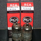 12AX7A RCA ECC83 Matched Pair 1960 Used tested 90% of NOS balanced sections