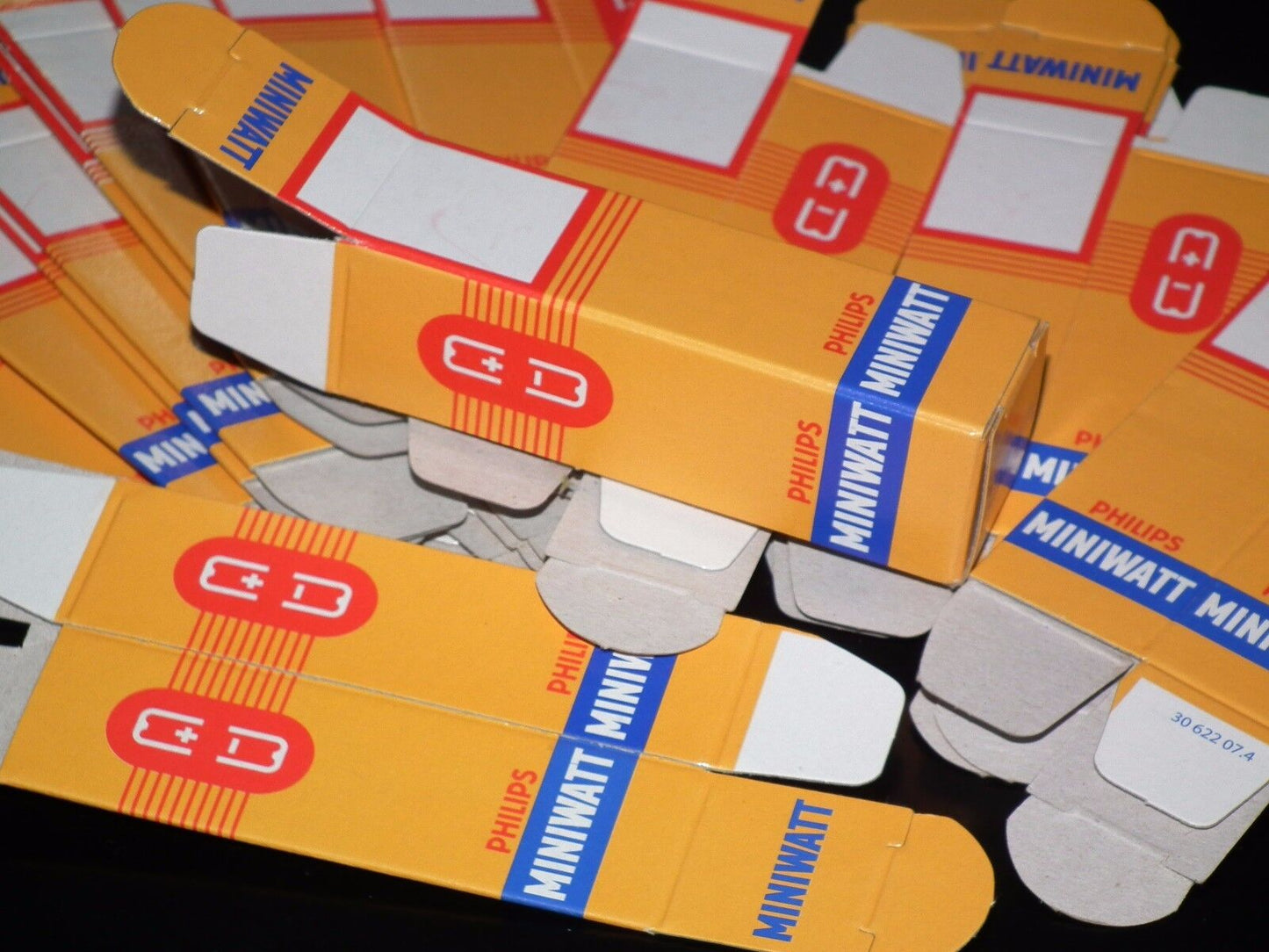 16 pcs Philips Miniwat Tube Boxes for Audio tubes ECC81 ECC83 E88CC EL84 ECC803S