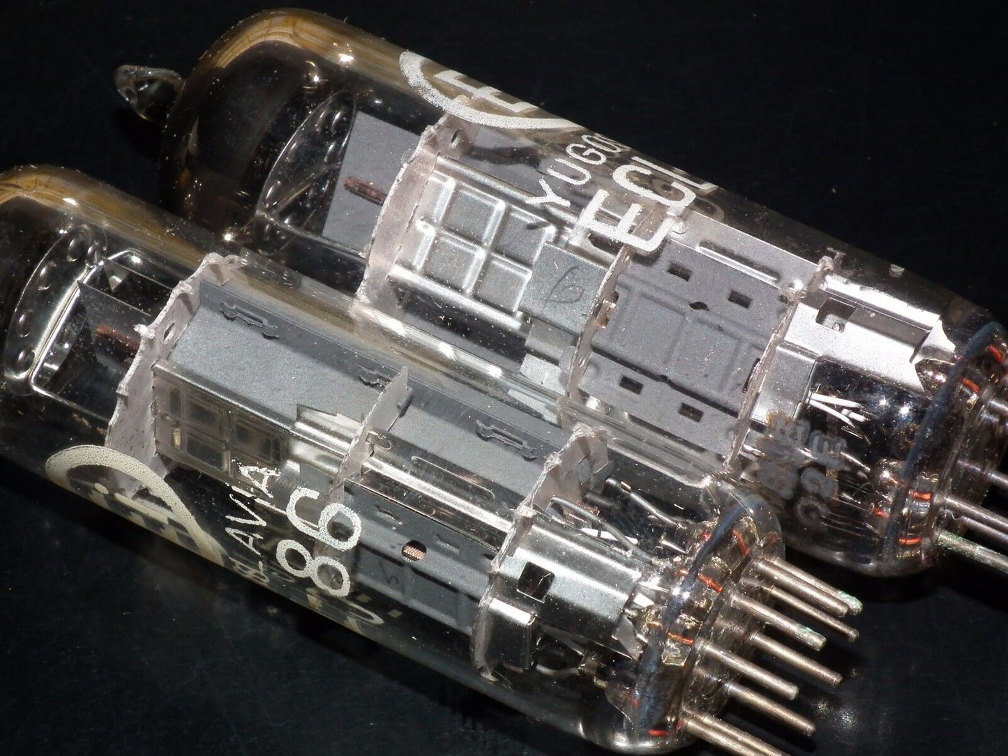 ECL86 6GW8 EI Philips Platinum Matched Pair NOS NIB