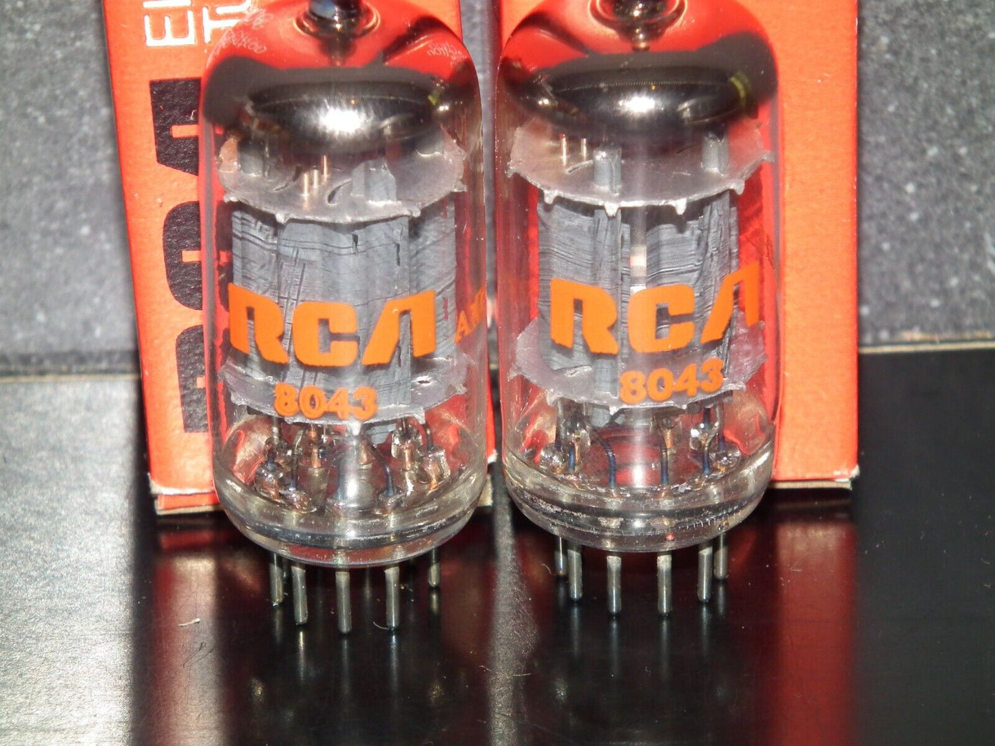 Pair 5963 RCA 12AU7 ECC82  NOS NIB