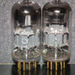 Platinum Matched Pair CCa Siemens E88CC ECC88 GRAY SHIELD Used Tested NOS 135%