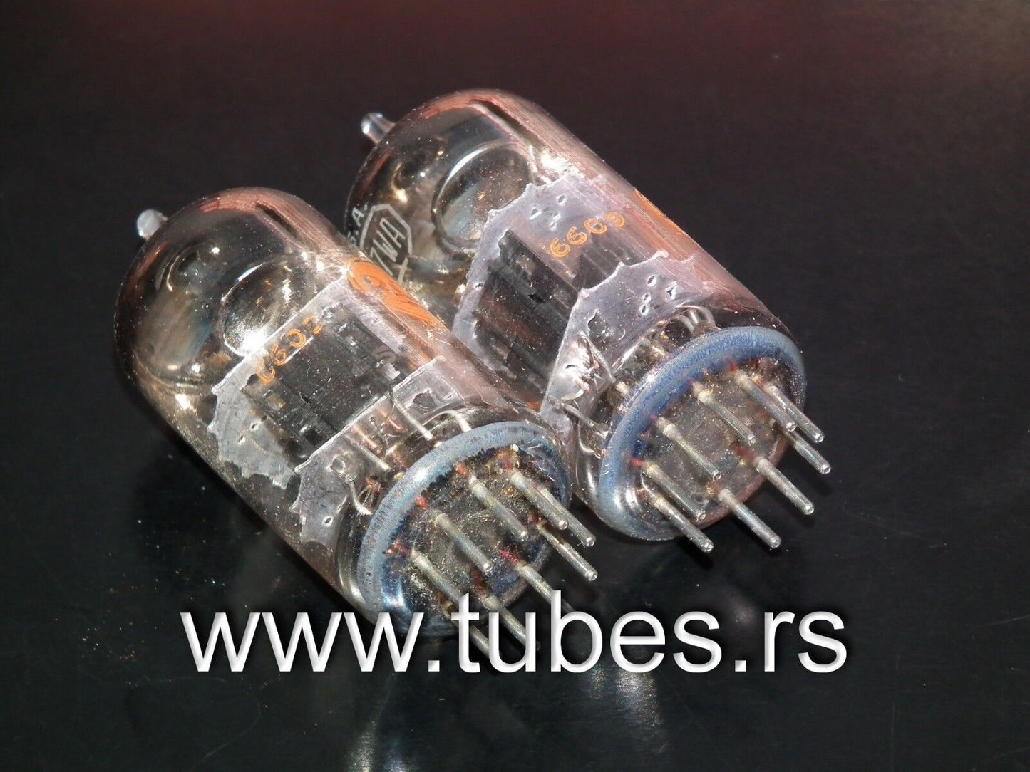 12AT7WA RCA Command Series NOS NIB platinum matched pair