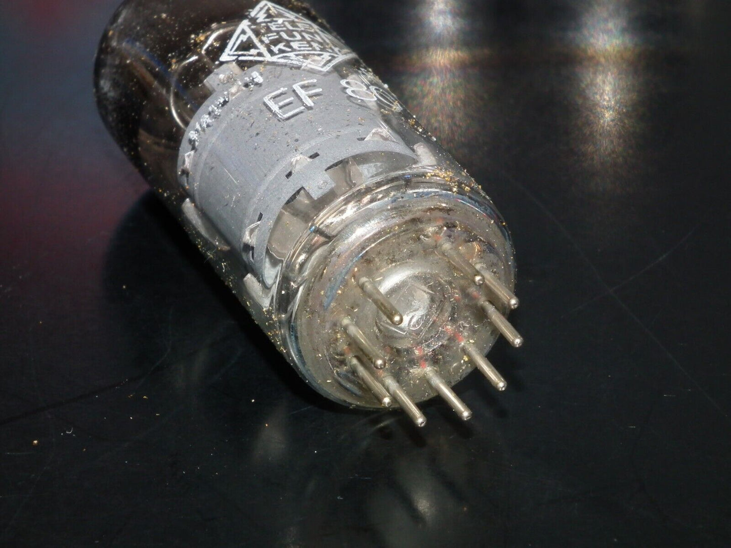 NOS EF80 Telefunken Diamond Bottom Made in West Germany