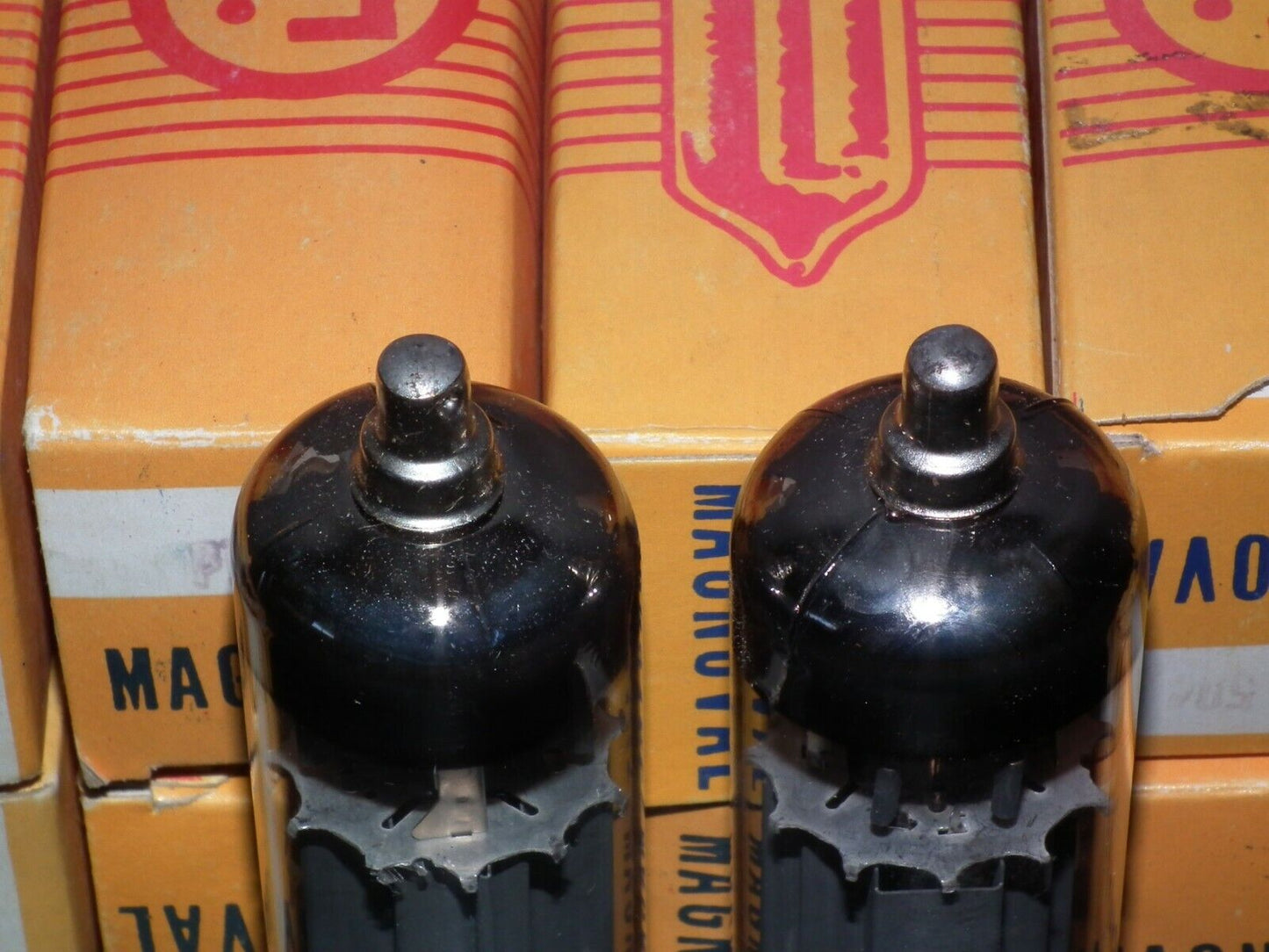 Matched Pair PL504 EI Philips NOS NIB - Yugoslavia from 80s