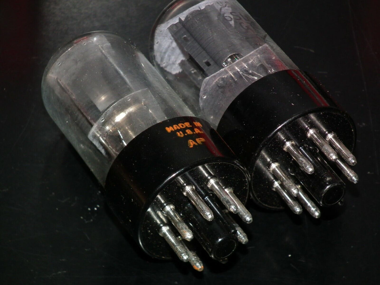 6SL7GT RCA NOS Platinum Matched Pair, the same dates, old type boxes