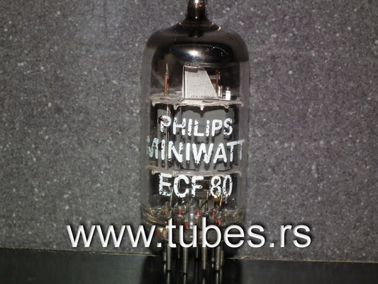 ECF80 Philips Miniwatt ECF80 6BL8 ECF-80 ECF 80 NOS