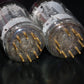 Platinum Matched Pair 6211 Telefunken ~ECC82 Tested NOS DB Gold Pins ULM ECC802S