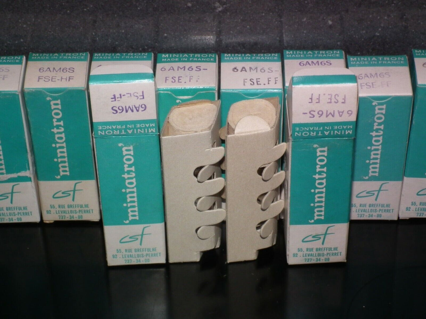 10pcs 6AM6S EF91 Thomson Miniatron NOS NIB Made in France in 60s Little Dot
