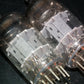 Matched Pair ECC81 12AT7 Siemens old type rebranded Tungsram, white logo (Used)