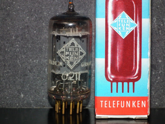 6211 Telefunken ~ECC82 Tested NOS DB Gold Pins Long Life