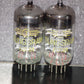 Platinum matched pair ECC81 Tungsram 12AT7