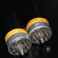 Matched pair C3m Siemens, used, tested NOS. Rare Engraved Tops! Close numbers.