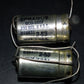 Two (2 pcs) Vintage NOS Capacitors Sprague 100uF 8V