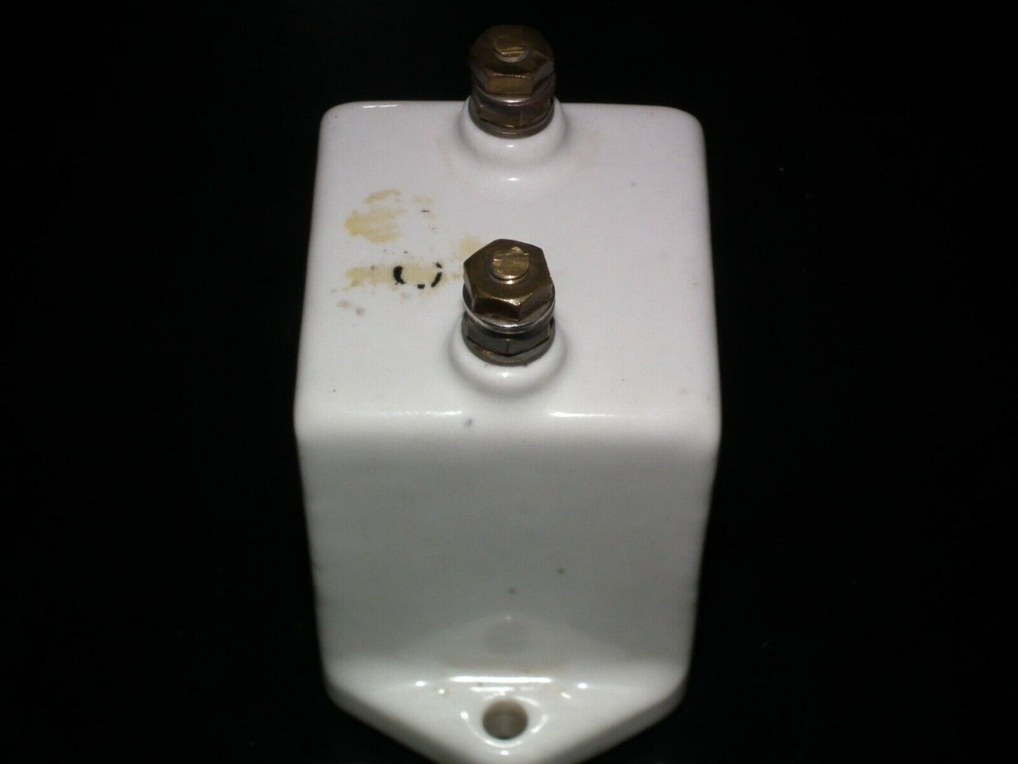 Solar Transmica Capacitor 2000 pF 12500V 0.002mfd 12.5 KV Silver Mica Honey Pot