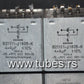 Two vintage Siemens PIO capacitors 4 + 4 uF / 160V Klangfilm from 60s-70s