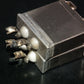 Two vintage Siemens PIO capacitors 0.1 uF / 630V Klangfilm tube audio 1971