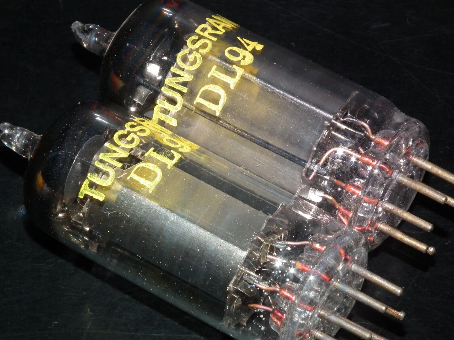 DL94 Tungsram 3V4 NOS Platinum matched pair rare old type