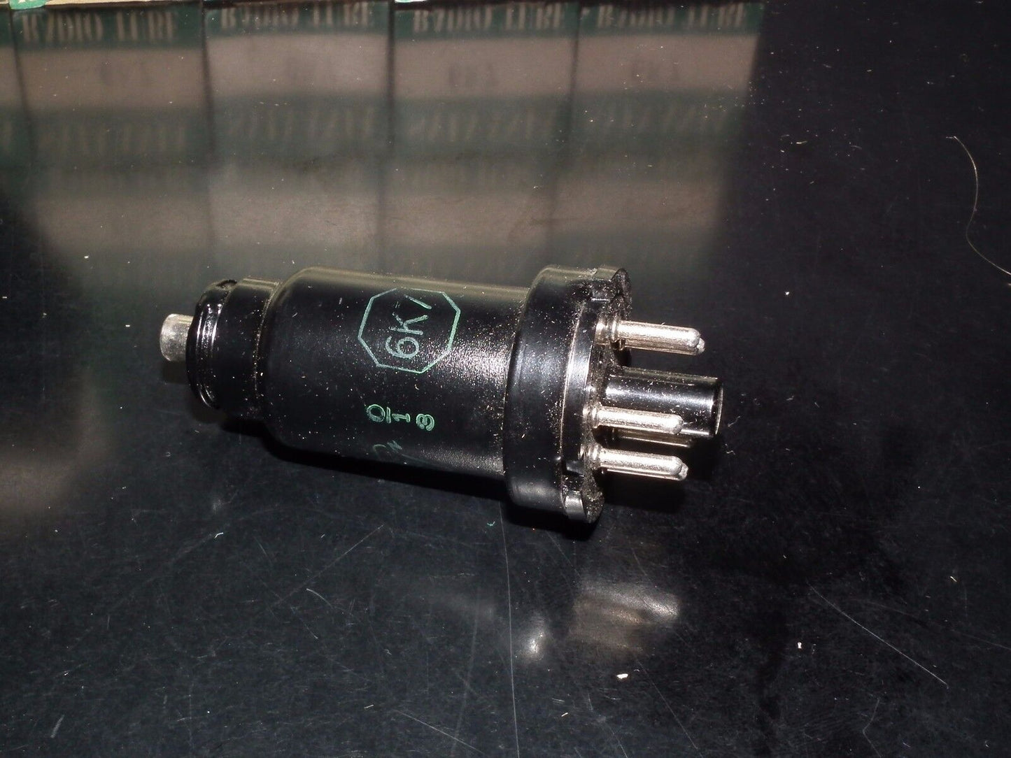 6K7 Sylvania NOS NIB Pentode