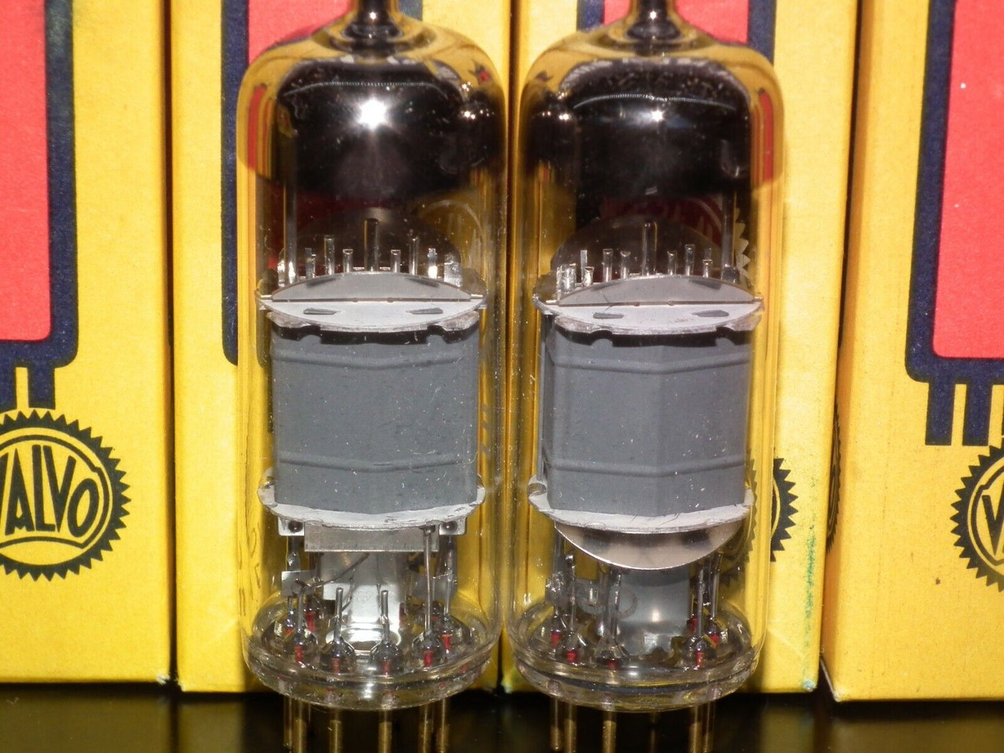 E80F Valvo 6084 Matched Pair NOS NIB EF86 sub Made by Philips Heerlen 1967