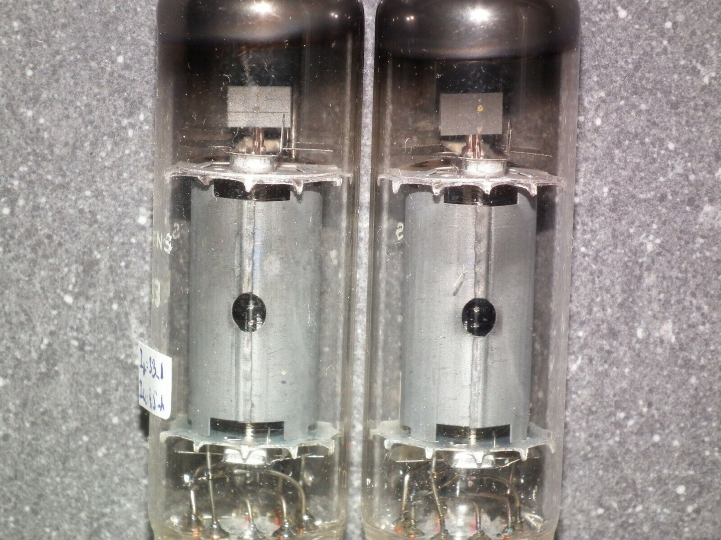 EL83 Siemens Valvo 6CK6  (Used, matched pair) Hamburg tube plant West Germany