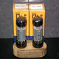 EL34 Siemens 6CA7 NOS NIB Platinum Matched pair WELDED PLATES OO getter EI make