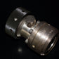 One NOS Spinner 5/8" DIN Male Silver plated coax connector BN 9258 (Flexwell)