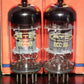 ECC83 Mullard 12AX7 Matched Pair Ribbed plates NOS NIB Branded RTC Blackburn