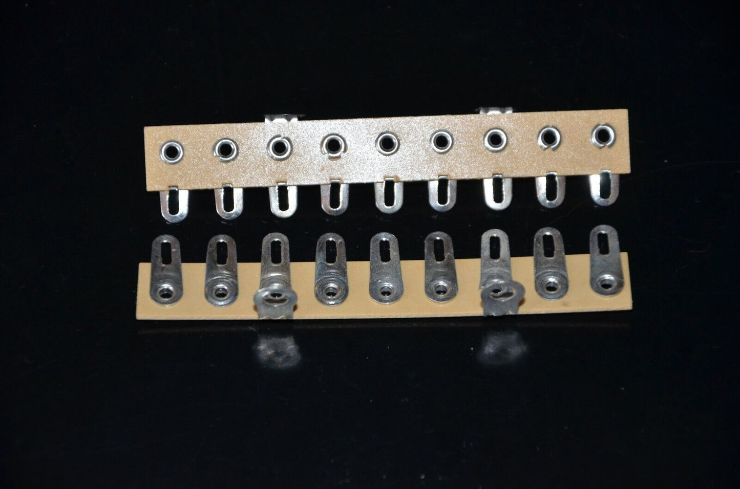 Soldering terminal connection bridge (2 pcs) Tube Audio NOS 70s  West Germany