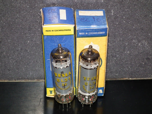 EL90 TESLA 6L31 6AQ5 NOS NIB Tested 100%