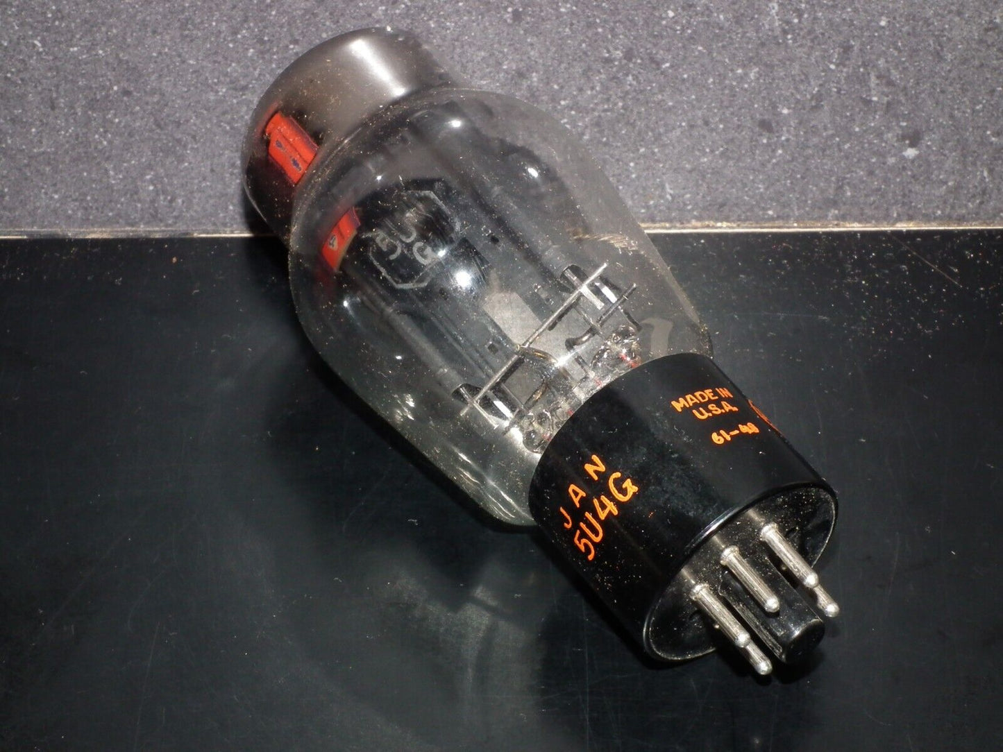 5U4G RCA CV575 NOS NIB JAN BOX Double Top Square Getter Made in 1961