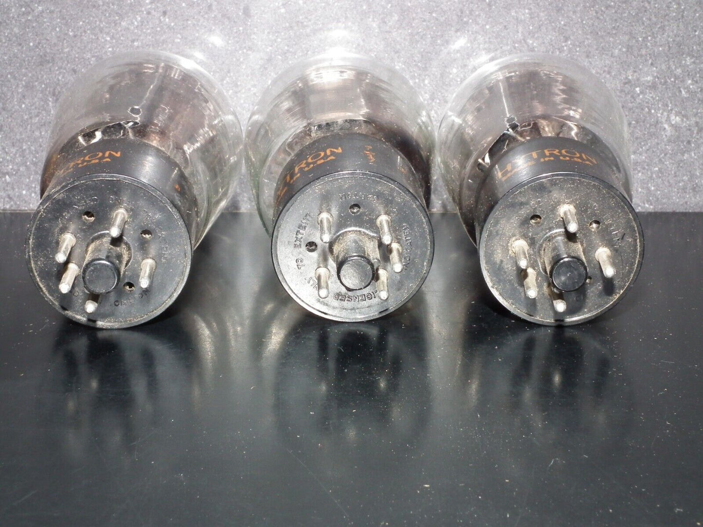 5U4G Hytron VT-244 NOS Black Plates Square getter