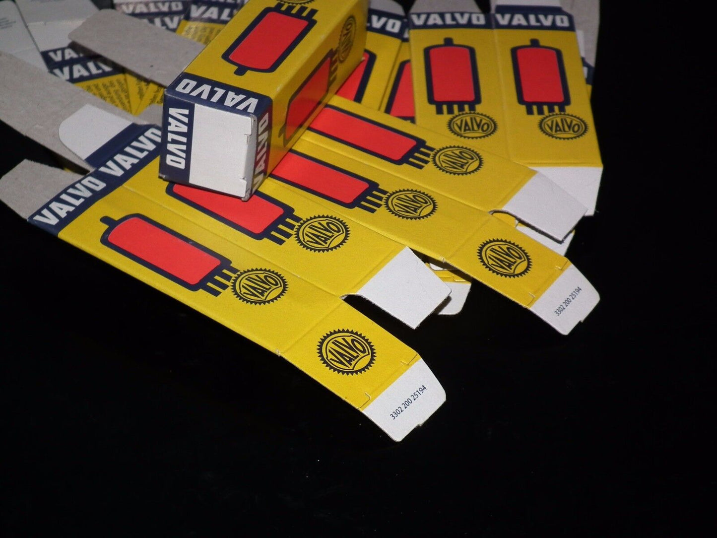 100 pcs Valvo Tube Boxes for Audio tubes ECC81 ECC83 E88CC EL84 ECC803S 6922