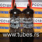 Platinum matched pair PCC189 7ES8 Philips Holland very quiet ECC88 6DJ8 6922 sub