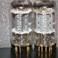 Platinum Matched Pair 6211 Telefunken ~ECC82 Tested 80% DB Gold Pins ULM codes