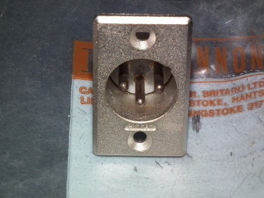 ITT Cannon XLR-3-32 NOS male connector XLR 3 32 (3 pole) Made in UK