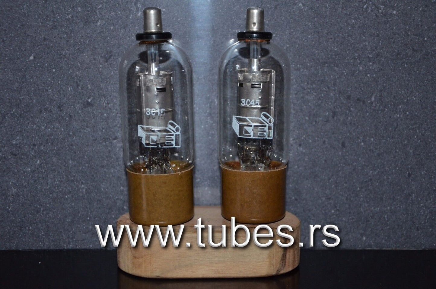 3C45 CEI 6130 NOS Thyratron tube brown base