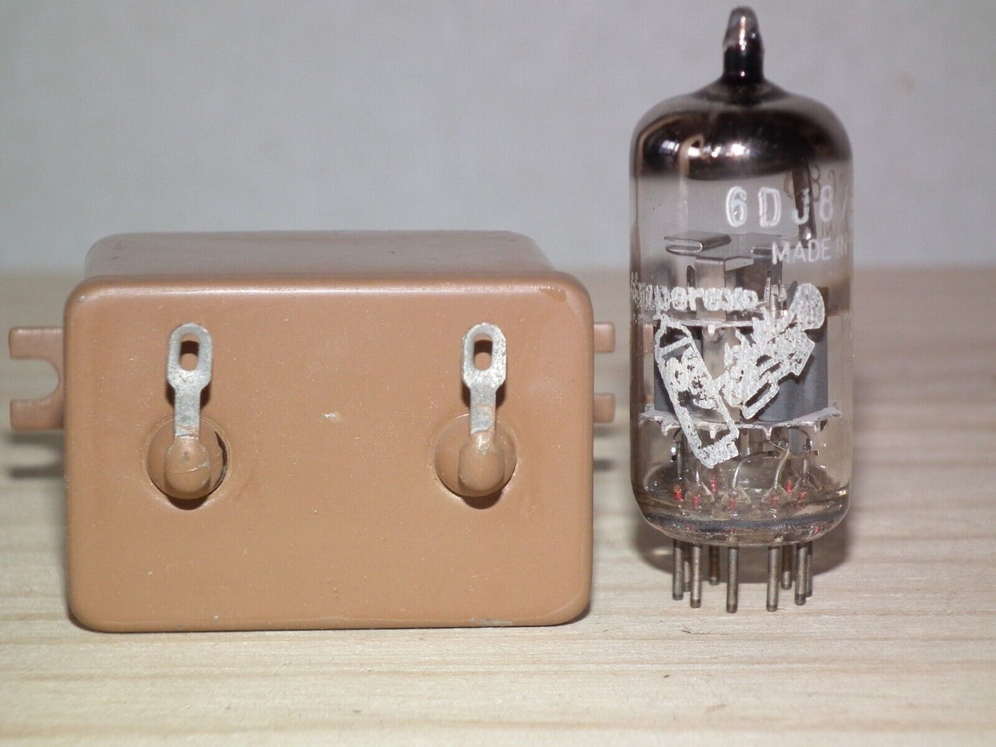 NOS PIO Capacitor 10mfd 200V 10u Paper in Oil MBGP-2 Soviet made in 70s