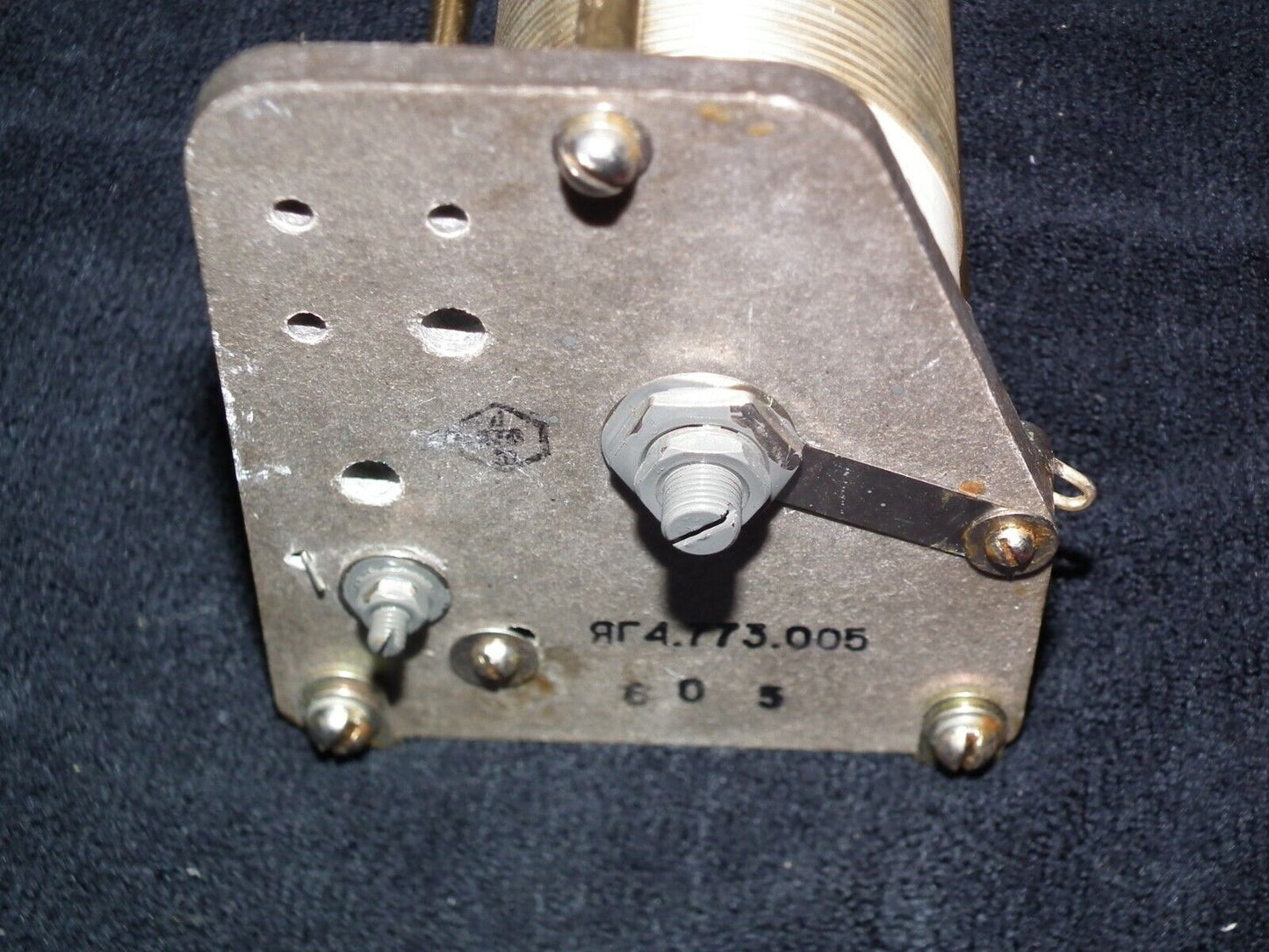 Variable Roller Inductor Coil NEW NOS LINEAR AMPLIFIERS ANTENNA TUNERS USSR 85uH
