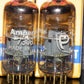 7308 Amperex E188CC RARE gray shield, matched pair, tested NOS, gold pins 1961