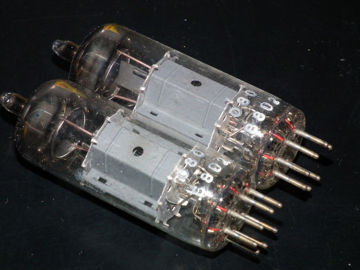 PL95 Mullard Blackburn rebranded Valvo matched pair NOS NIB The same codes