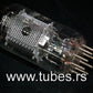 EF86 Philips 6267 NOS NIB big ring getter, Mazda Brussels tube plant 60S