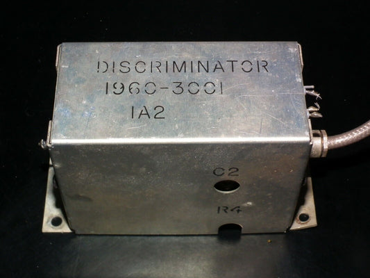 Harris RF-2301 Discriminator Adapter RF-281 1A2 1960-3001