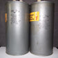 Two vintage ITT PIO capacitors 32 uF / 3.75KV 32mfd / 3.75KV W. Germany 1971
