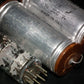Two NOS vintage PIO capacitors 1 uF / 500V Ducati Italy Paper In Oil