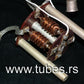 Suppressor Choke Assembly with plate caps 9mm for four tubes 6146B 807 HAM Radio