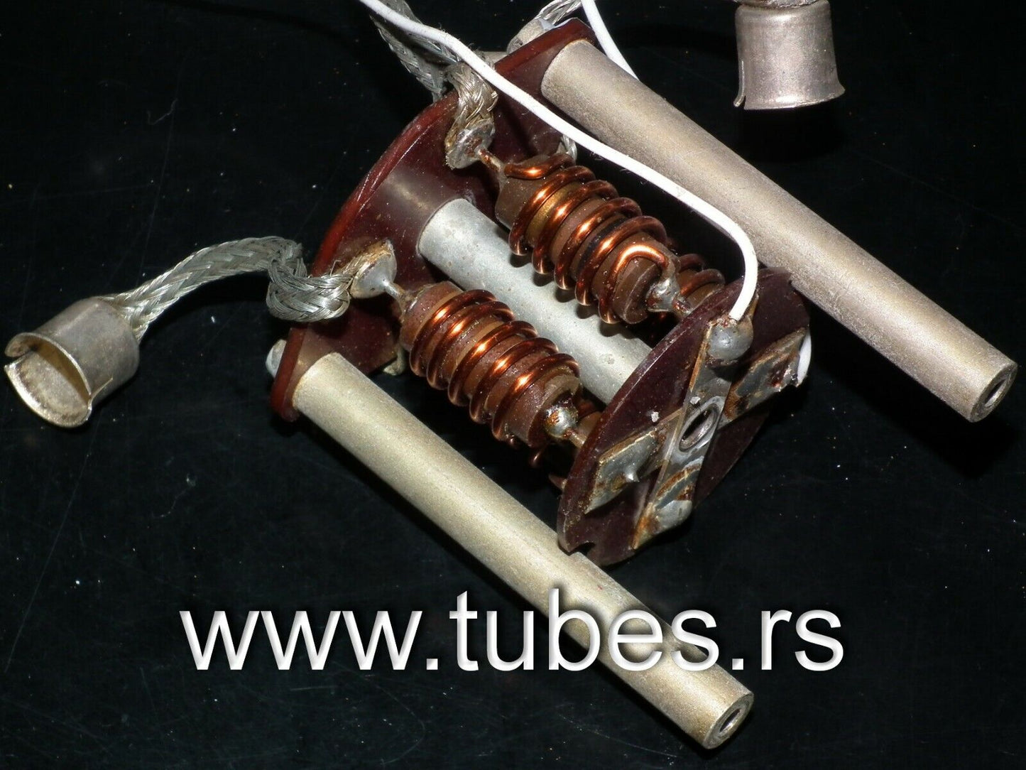 Suppressor Choke Assembly with plate caps 9mm for four tubes 6146B 807 HAM Radio